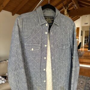 All saints quilted shacket